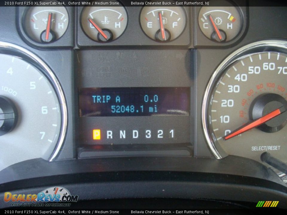 2010 Ford F150 XL SuperCab 4x4 Oxford White / Medium Stone Photo #10