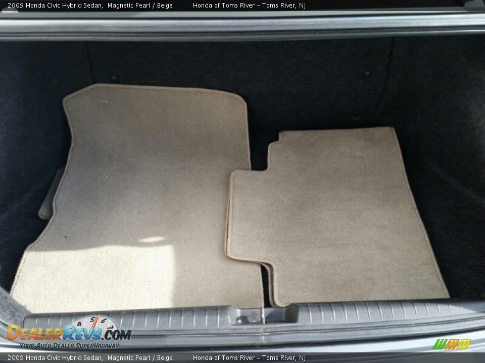 2009 Honda Civic Hybrid Sedan Magnetic Pearl / Beige Photo #20