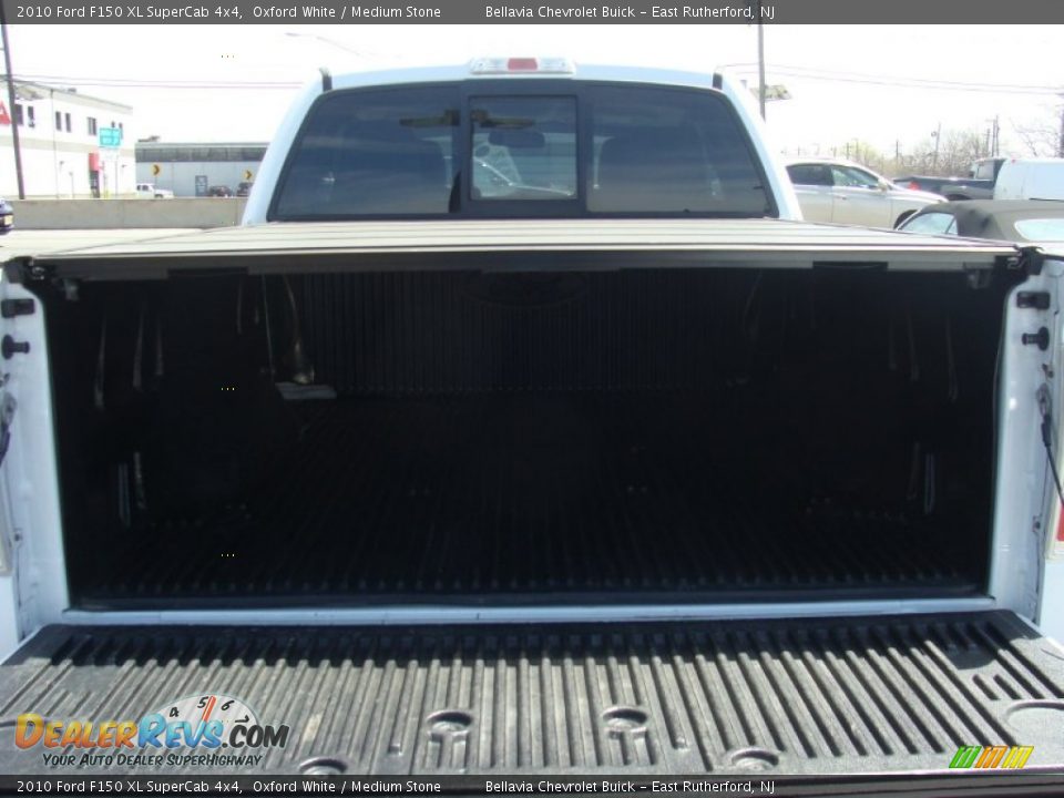 2010 Ford F150 XL SuperCab 4x4 Oxford White / Medium Stone Photo #14