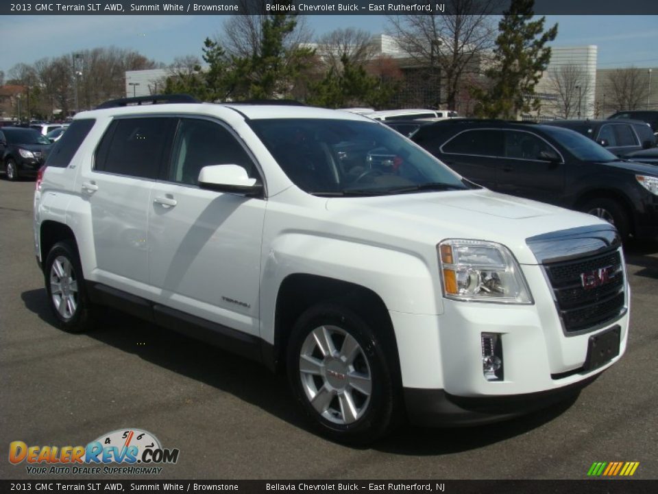 Front 3/4 View of 2013 GMC Terrain SLT AWD Photo #3