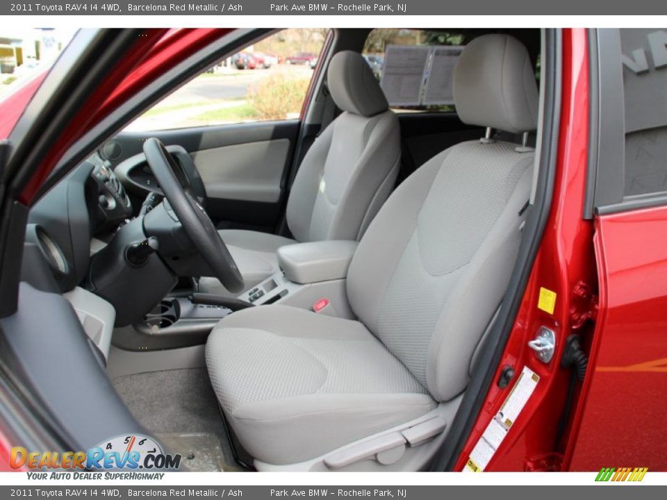 Front Seat of 2011 Toyota RAV4 I4 4WD Photo #13