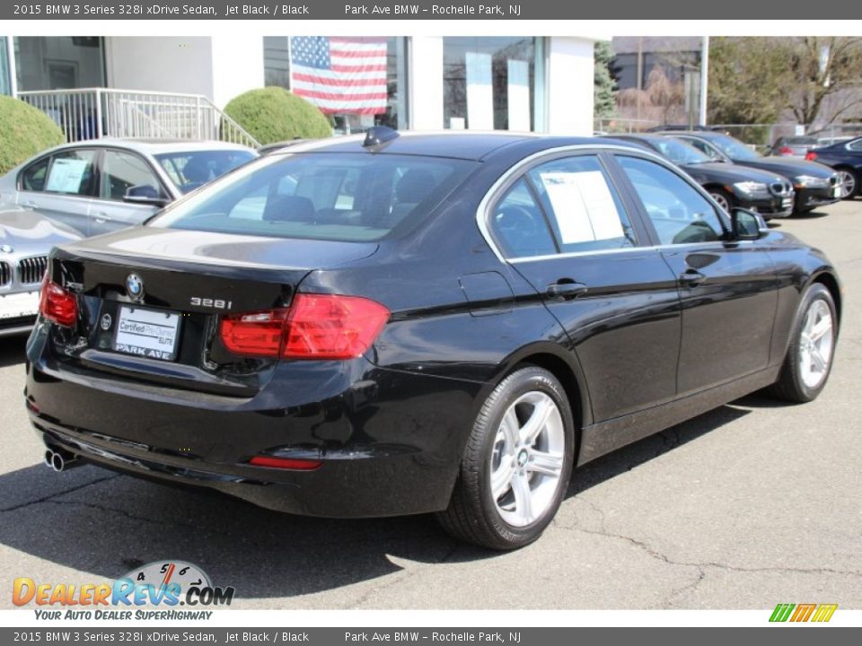 2015 BMW 3 Series 328i xDrive Sedan Jet Black / Black Photo #3