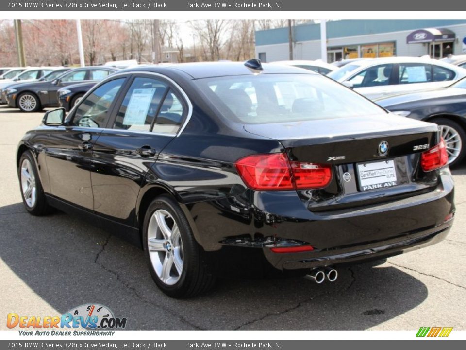 2015 BMW 3 Series 328i xDrive Sedan Jet Black / Black Photo #5