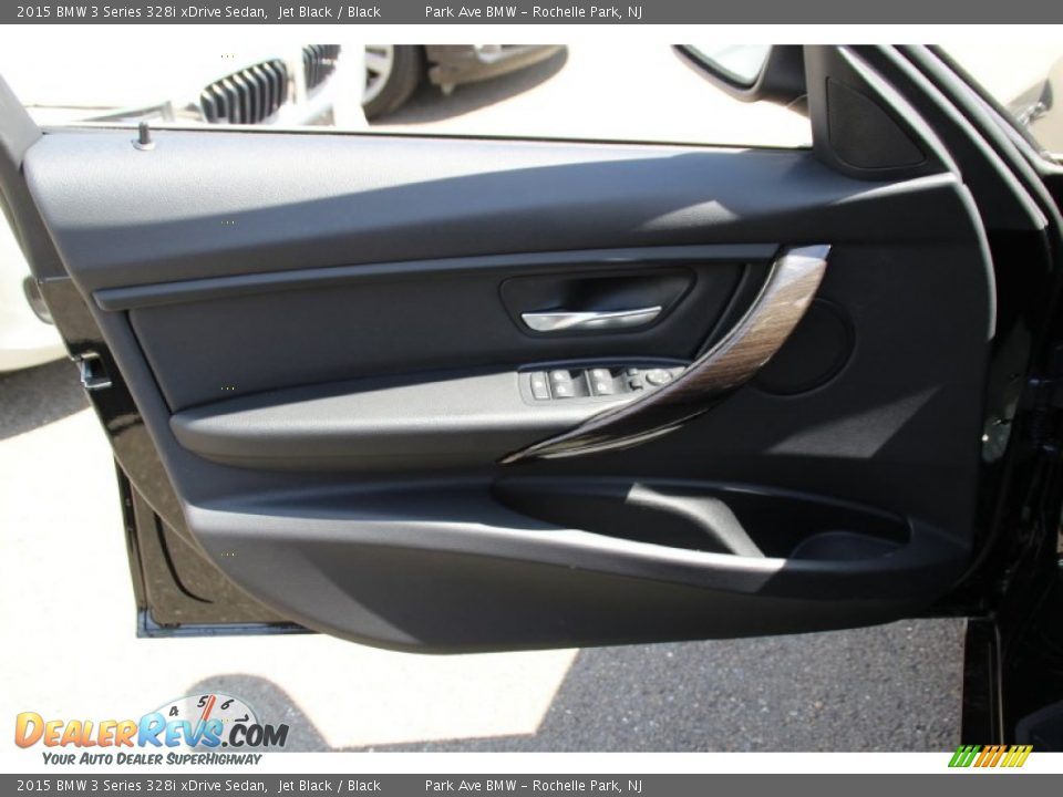 2015 BMW 3 Series 328i xDrive Sedan Jet Black / Black Photo #9