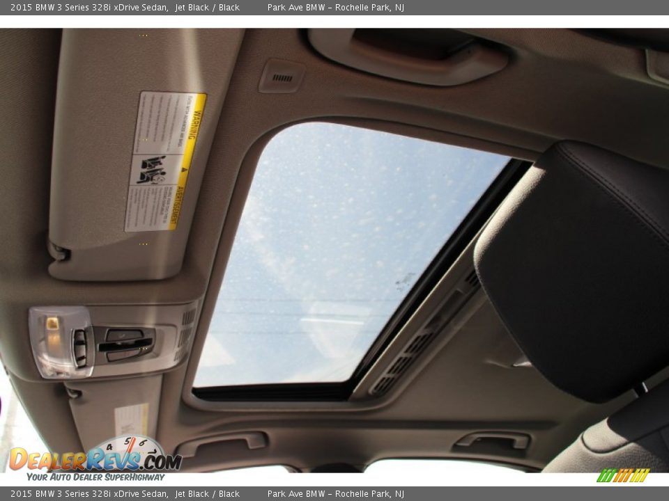 2015 BMW 3 Series 328i xDrive Sedan Jet Black / Black Photo #15