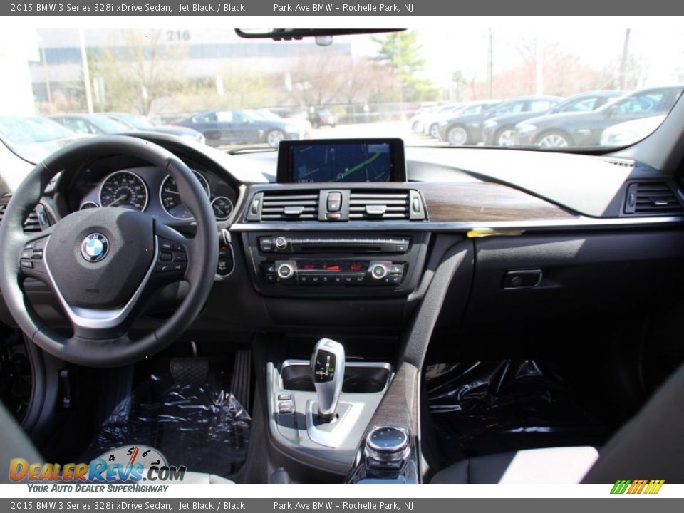 2015 BMW 3 Series 328i xDrive Sedan Jet Black / Black Photo #16
