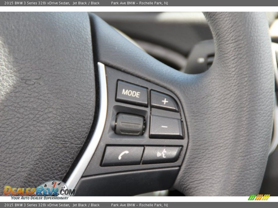 2015 BMW 3 Series 328i xDrive Sedan Jet Black / Black Photo #21