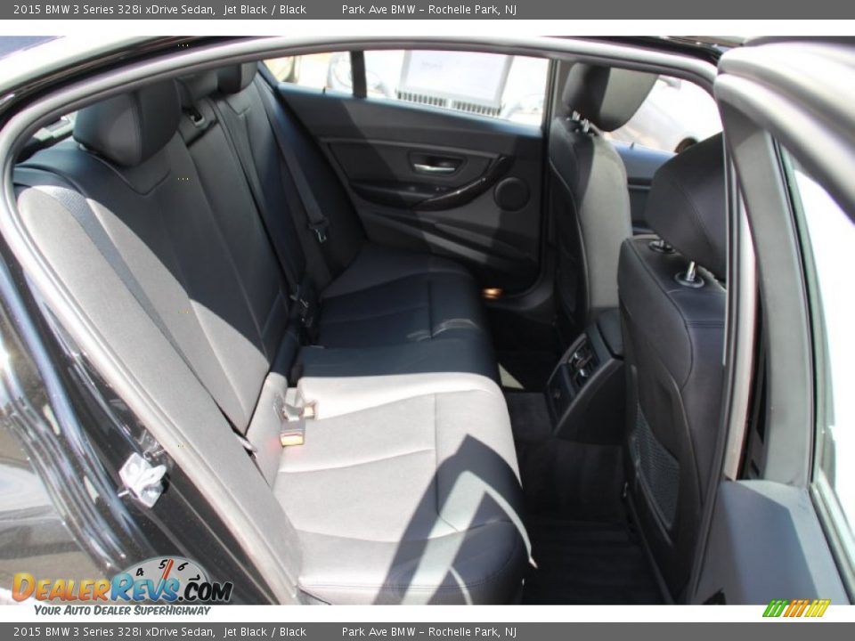 2015 BMW 3 Series 328i xDrive Sedan Jet Black / Black Photo #26