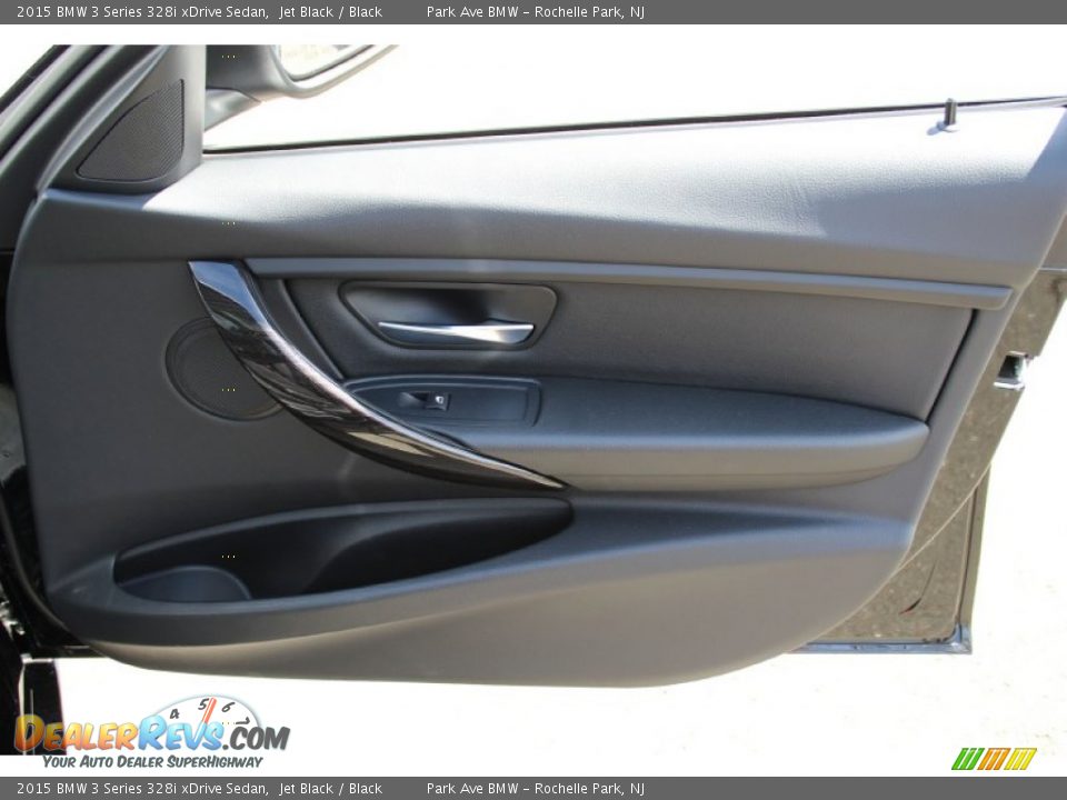 2015 BMW 3 Series 328i xDrive Sedan Jet Black / Black Photo #27