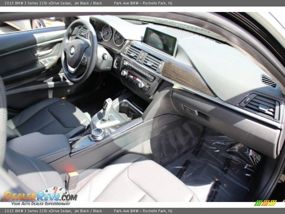 2015 BMW 3 Series 328i xDrive Sedan Jet Black / Black Photo #28