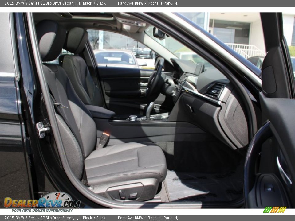 2015 BMW 3 Series 328i xDrive Sedan Jet Black / Black Photo #29