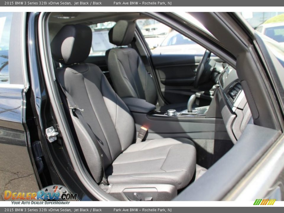 2015 BMW 3 Series 328i xDrive Sedan Jet Black / Black Photo #30