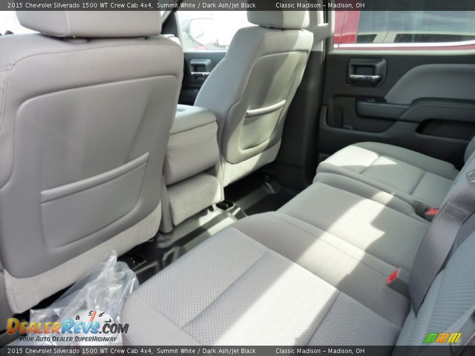 2015 Chevrolet Silverado 1500 WT Crew Cab 4x4 Summit White / Dark Ash/Jet Black Photo #7