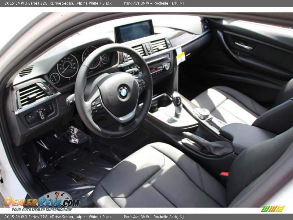 2015 BMW 3 Series 328i xDrive Sedan Alpine White / Black Photo #11