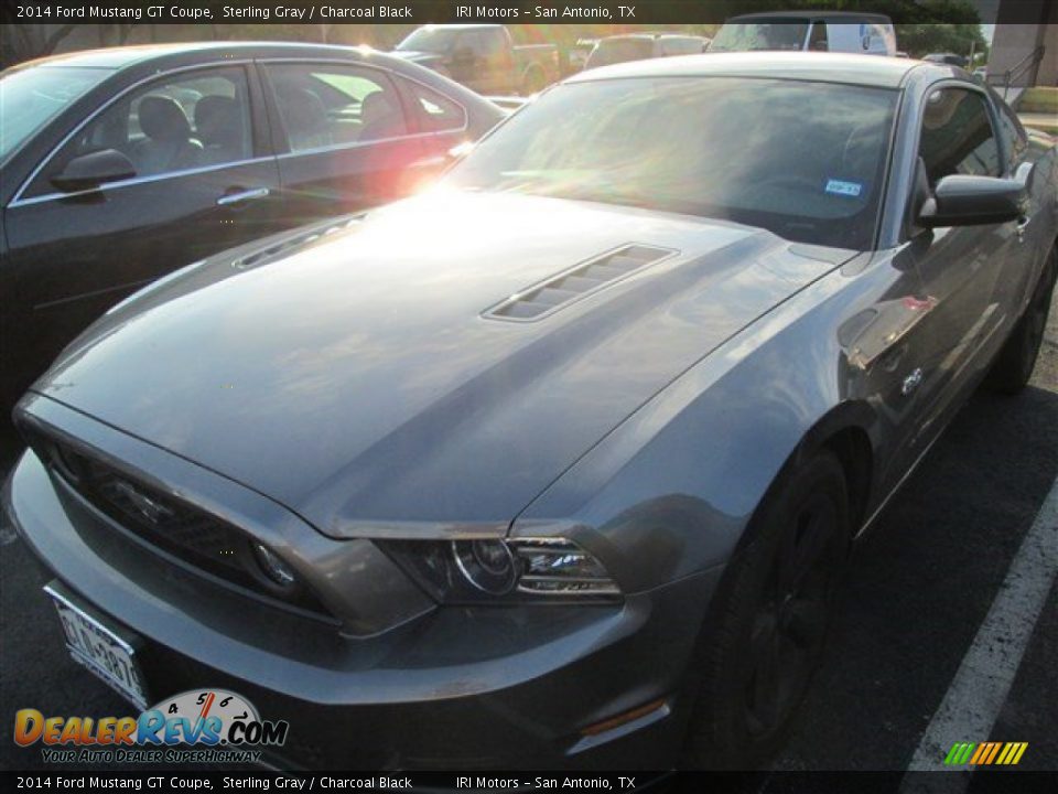 2014 Ford Mustang GT Coupe Sterling Gray / Charcoal Black Photo #2