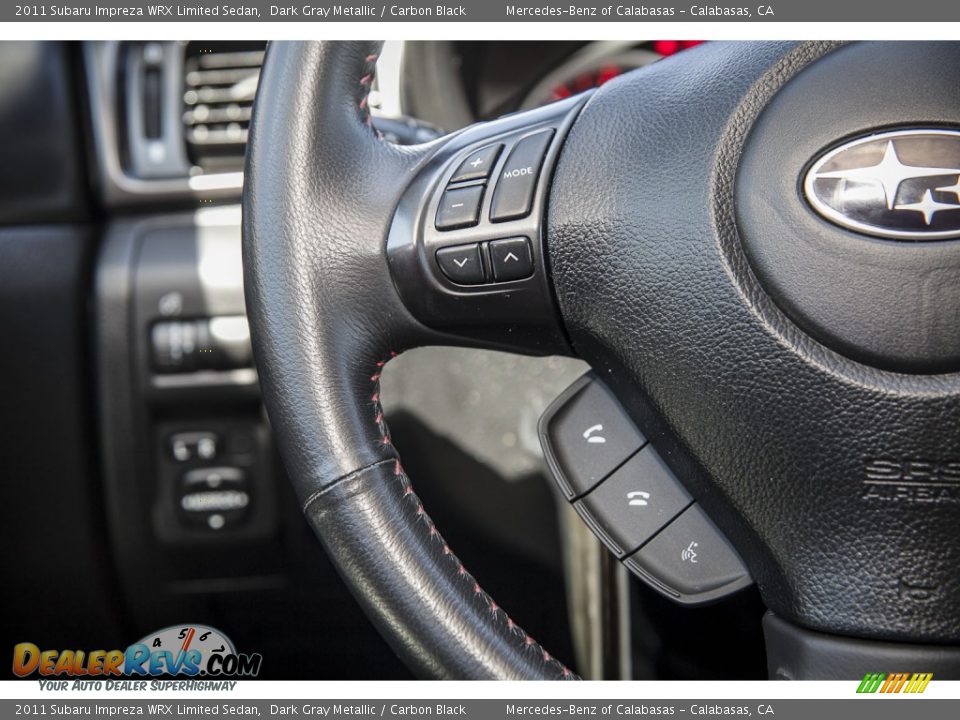 Controls of 2011 Subaru Impreza WRX Limited Sedan Photo #17