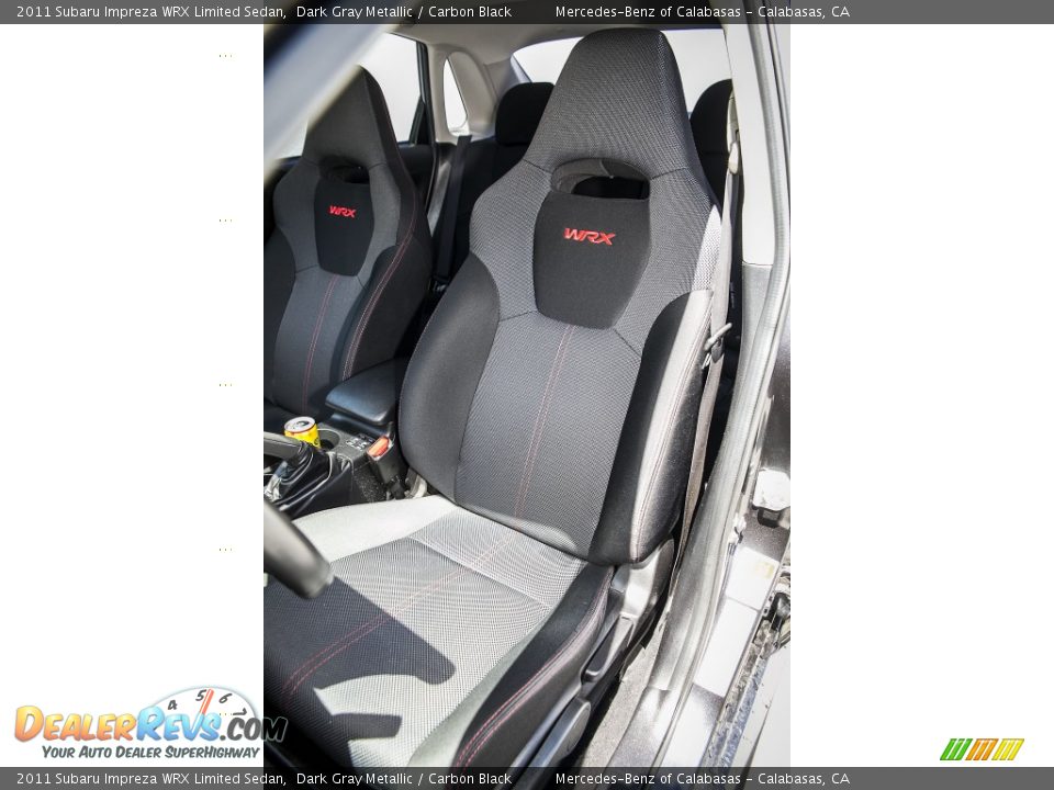 Front Seat of 2011 Subaru Impreza WRX Limited Sedan Photo #20