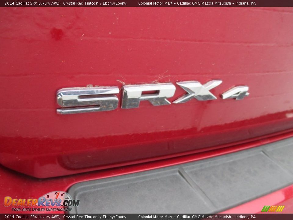 2014 Cadillac SRX Luxury AWD Crystal Red Tintcoat / Ebony/Ebony Photo #6