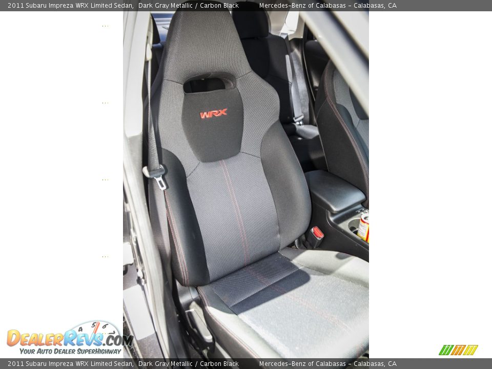 Front Seat of 2011 Subaru Impreza WRX Limited Sedan Photo #24