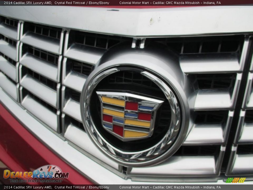 2014 Cadillac SRX Luxury AWD Crystal Red Tintcoat / Ebony/Ebony Photo #9