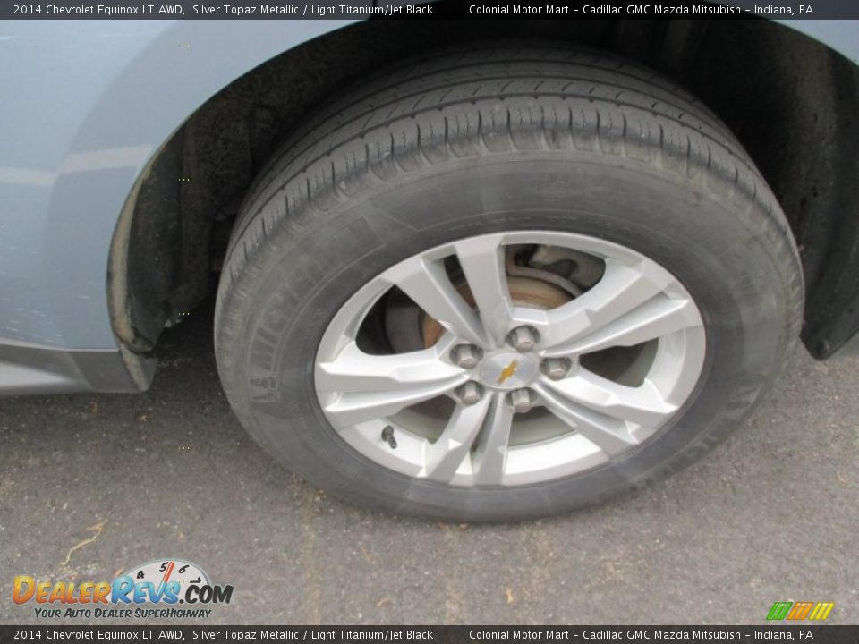 2014 Chevrolet Equinox LT AWD Silver Topaz Metallic / Light Titanium/Jet Black Photo #3