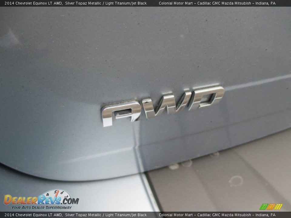 2014 Chevrolet Equinox LT AWD Silver Topaz Metallic / Light Titanium/Jet Black Photo #5