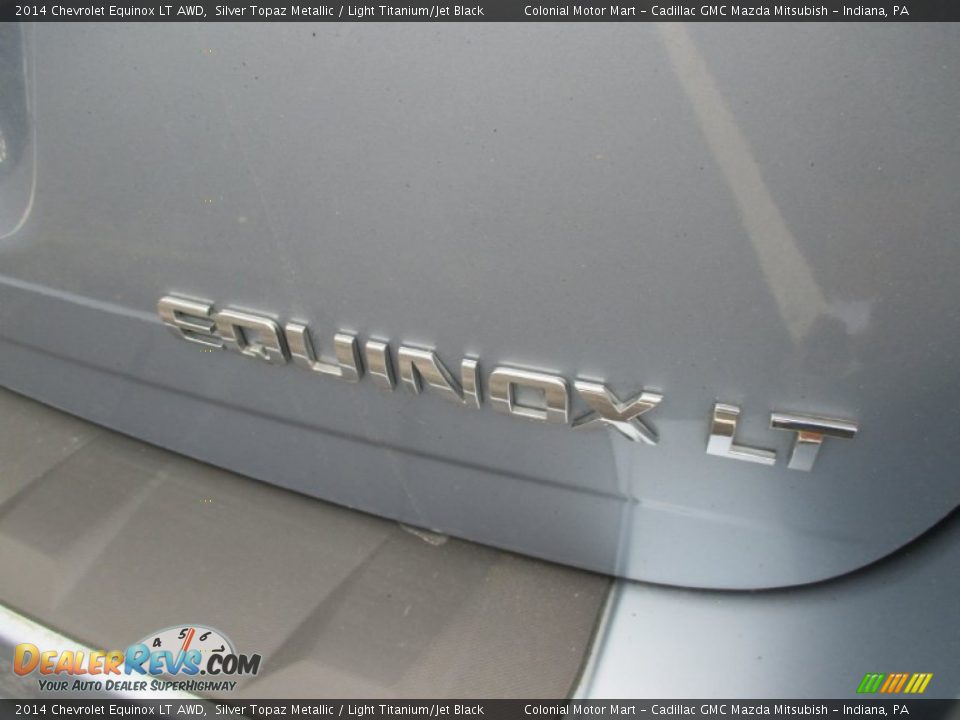2014 Chevrolet Equinox LT AWD Silver Topaz Metallic / Light Titanium/Jet Black Photo #8