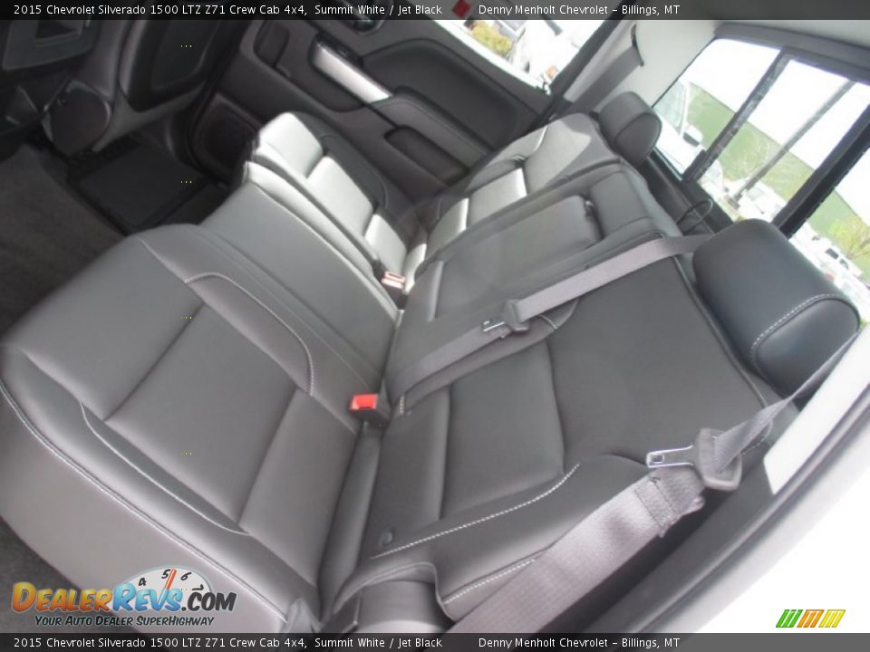 2015 Chevrolet Silverado 1500 LTZ Z71 Crew Cab 4x4 Summit White / Jet Black Photo #9