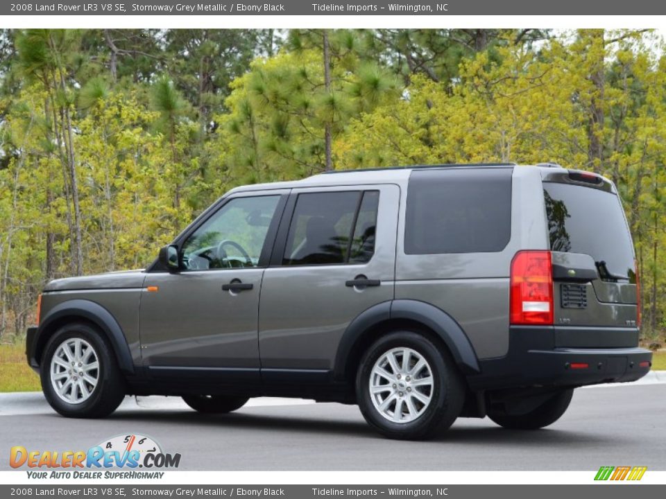 2008 Land Rover LR3 V8 SE Stornoway Grey Metallic / Ebony Black Photo #3