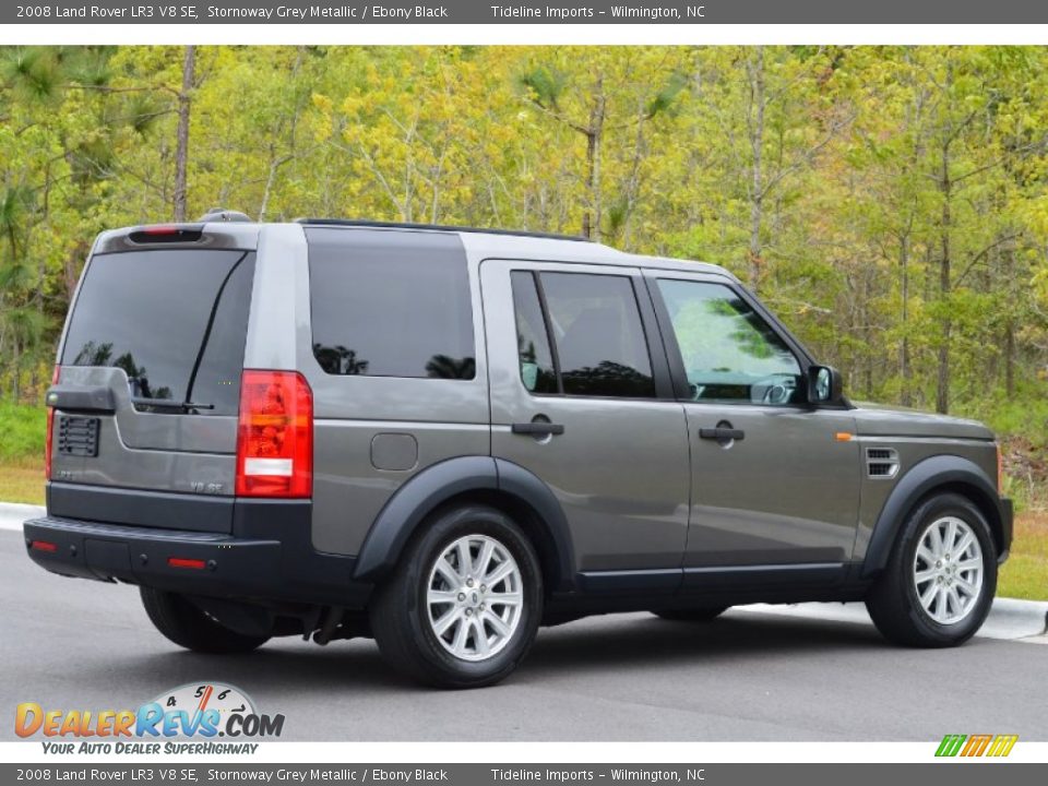 2008 Land Rover LR3 V8 SE Stornoway Grey Metallic / Ebony Black Photo #4