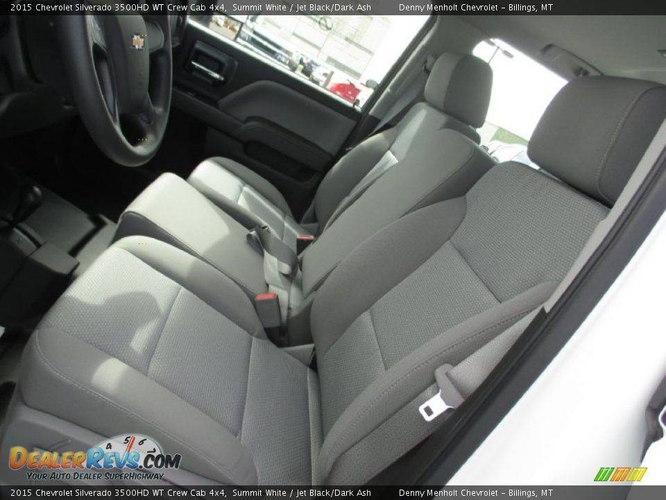 2015 Chevrolet Silverado 3500HD WT Crew Cab 4x4 Summit White / Jet Black/Dark Ash Photo #11