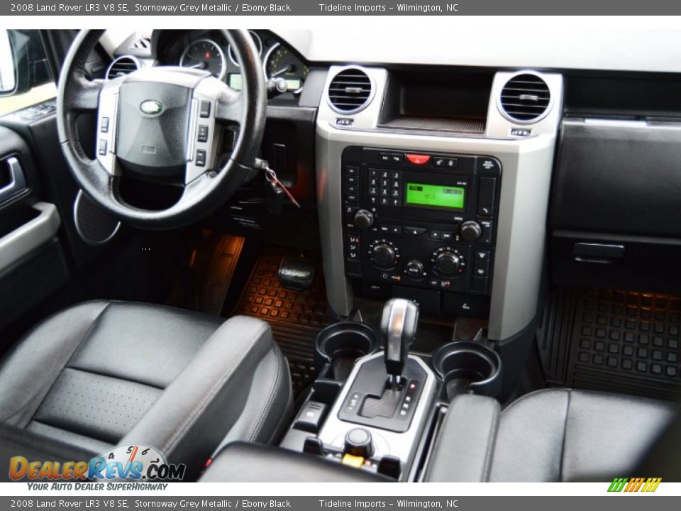 2008 Land Rover LR3 V8 SE Stornoway Grey Metallic / Ebony Black Photo #10