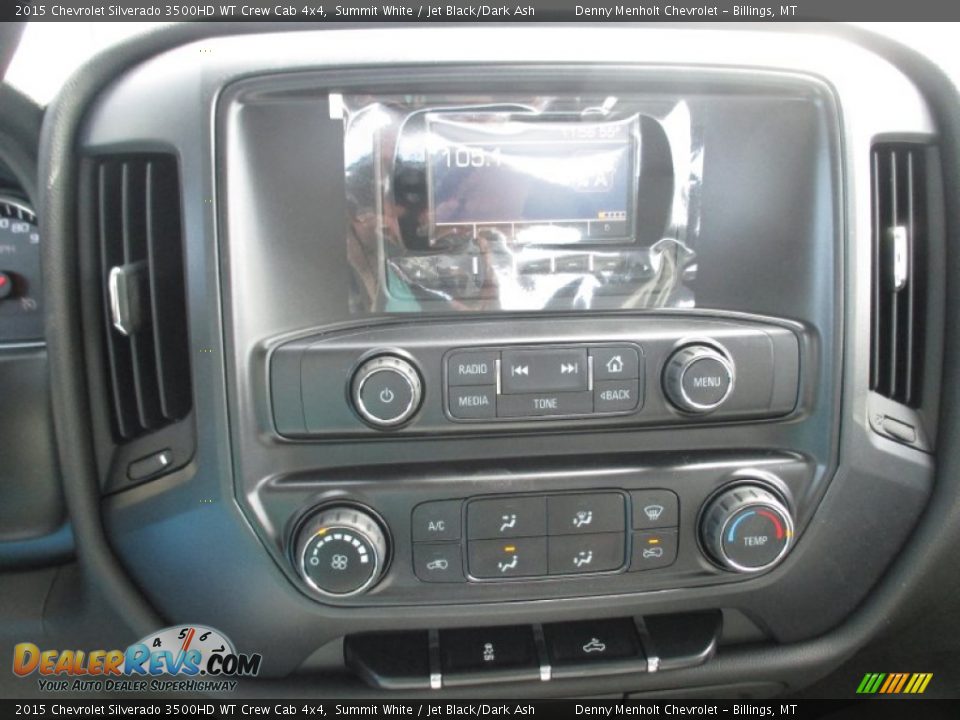 2015 Chevrolet Silverado 3500HD WT Crew Cab 4x4 Summit White / Jet Black/Dark Ash Photo #16