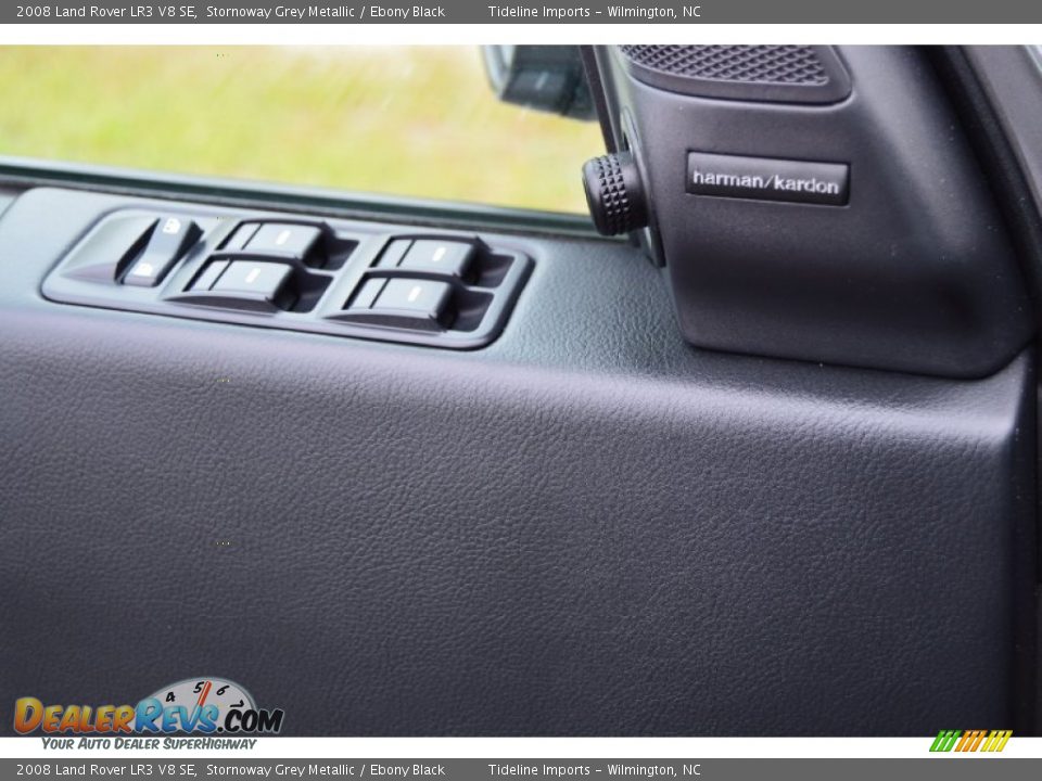 2008 Land Rover LR3 V8 SE Stornoway Grey Metallic / Ebony Black Photo #13