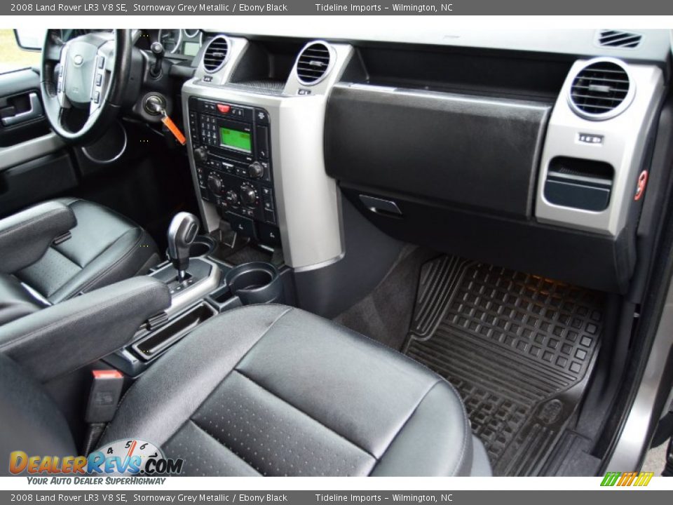 2008 Land Rover LR3 V8 SE Stornoway Grey Metallic / Ebony Black Photo #17