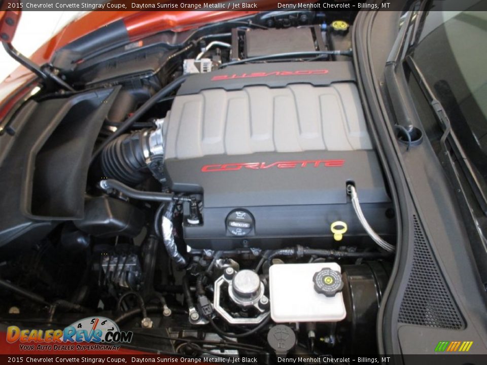 2015 Chevrolet Corvette Stingray Coupe Daytona Sunrise Orange Metallic / Jet Black Photo #8
