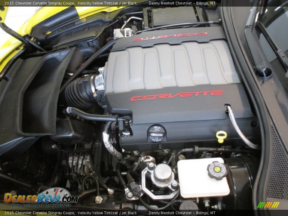 2015 Chevrolet Corvette Stingray Coupe Velocity Yellow Tintcoat / Jet Black Photo #10