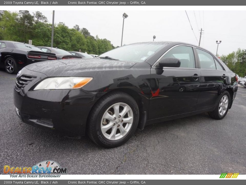 2009 Toyota Camry LE Black / Ash Photo #3