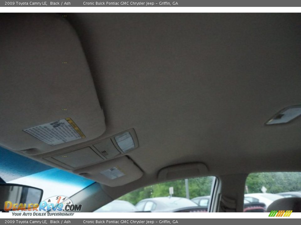 2009 Toyota Camry LE Black / Ash Photo #12