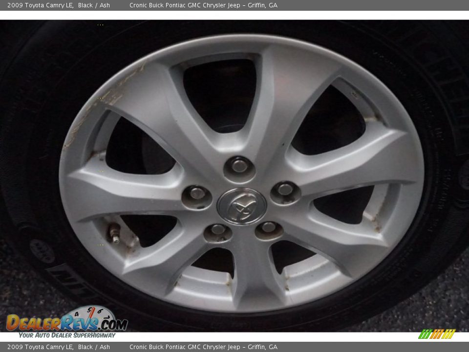 2009 Toyota Camry LE Black / Ash Photo #14