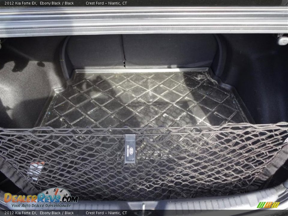 2012 Kia Forte EX Ebony Black / Black Photo #9