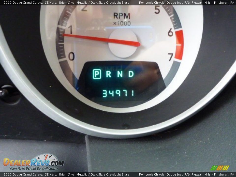 2010 Dodge Grand Caravan SE Hero Bright Silver Metallic / Dark Slate Gray/Light Shale Photo #19