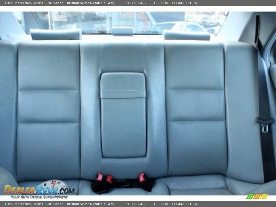 1999 Mercedes-Benz C 280 Sedan Brilliant Silver Metallic / Grey Photo #9