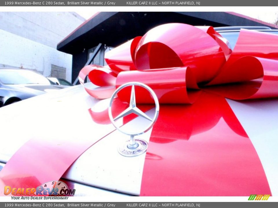 1999 Mercedes-Benz C 280 Sedan Brilliant Silver Metallic / Grey Photo #11
