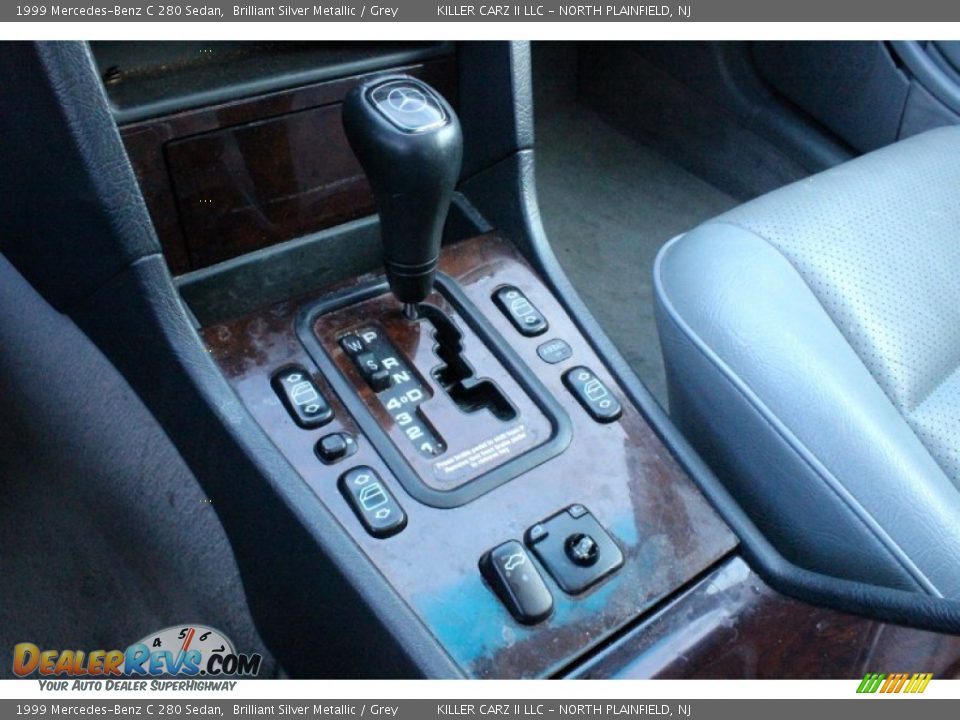 1999 Mercedes-Benz C 280 Sedan Brilliant Silver Metallic / Grey Photo #20