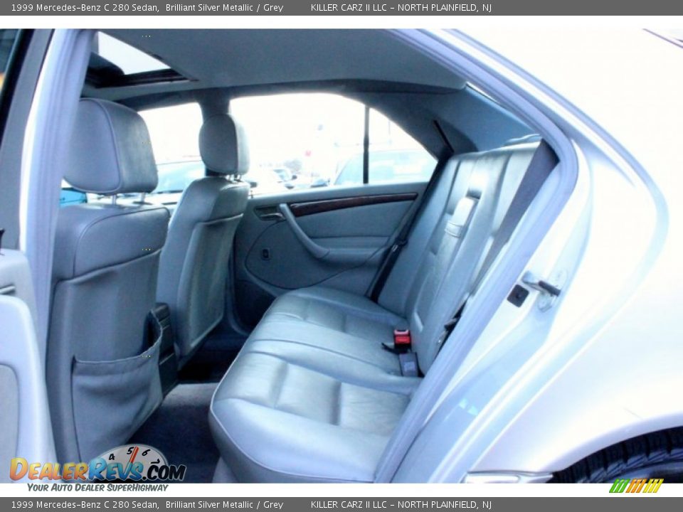 1999 Mercedes-Benz C 280 Sedan Brilliant Silver Metallic / Grey Photo #21