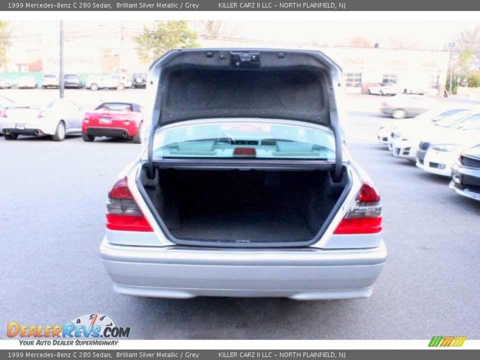 1999 Mercedes-Benz C 280 Sedan Brilliant Silver Metallic / Grey Photo #32