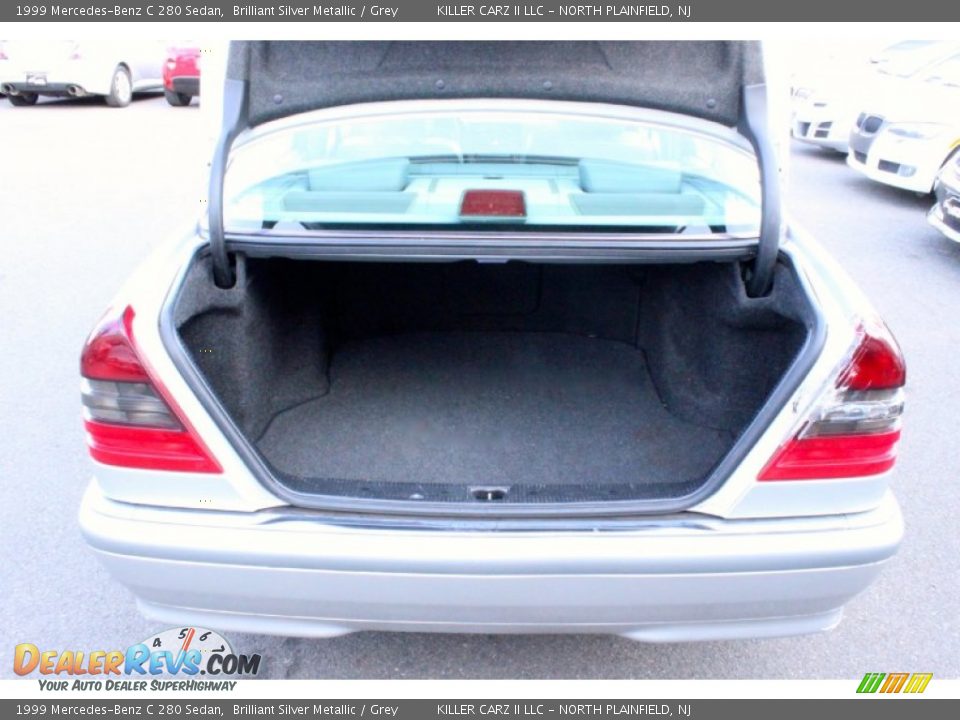 1999 Mercedes-Benz C 280 Sedan Brilliant Silver Metallic / Grey Photo #33