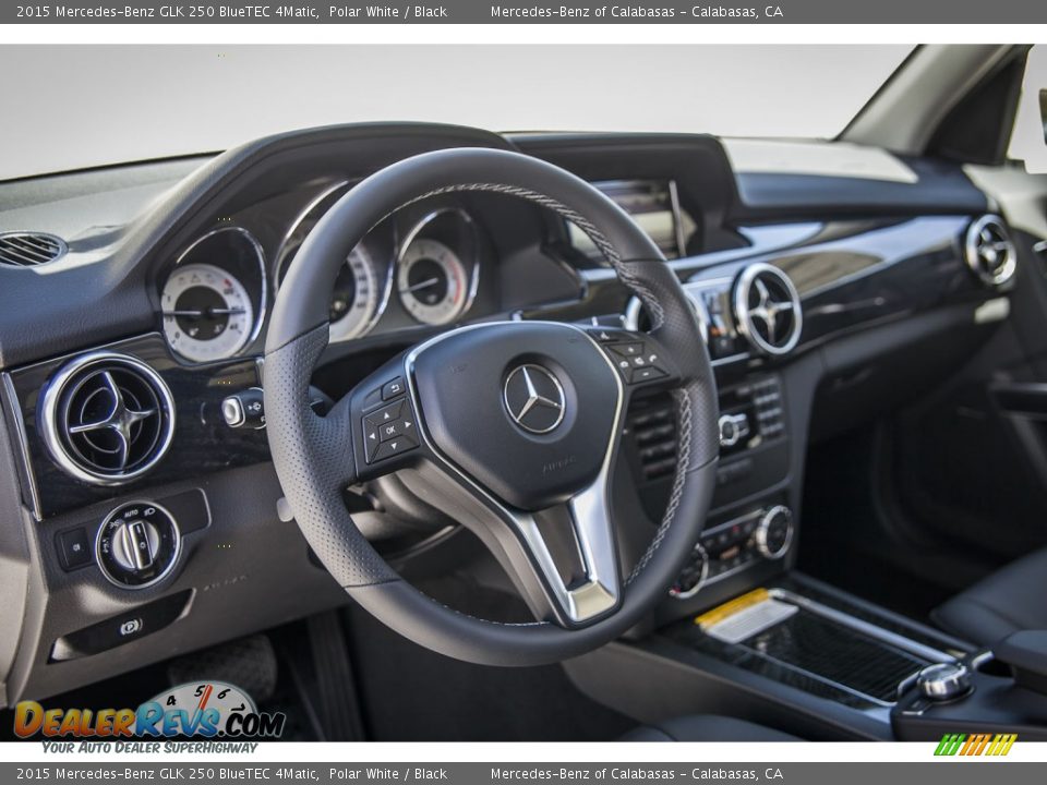 2015 Mercedes-Benz GLK 250 BlueTEC 4Matic Polar White / Black Photo #5