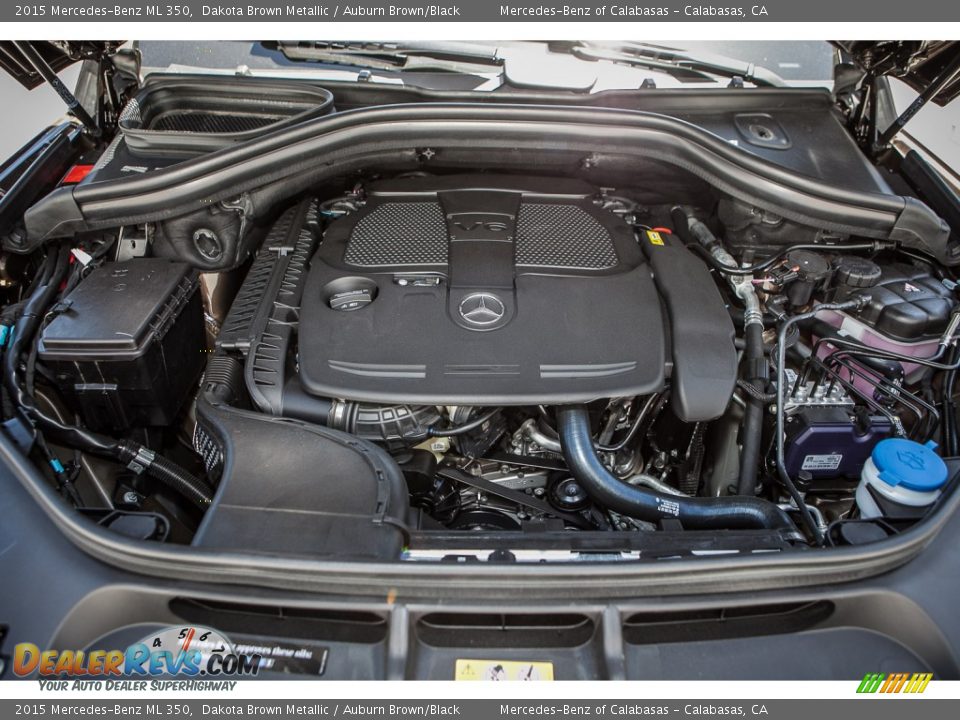 2015 Mercedes-Benz ML 350 3.5 Liter DI DOHC 24-Valve VVT V6 Engine Photo #9
